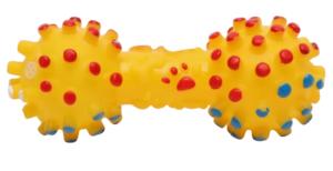 Игрушка резин Гантель с шипами 12*5см 1-1-Китай