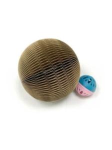 Игрушка для кошек шар крафт 