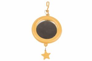 Игрушка д-птиц Зеркало круглое с пластик подвесом 1-1