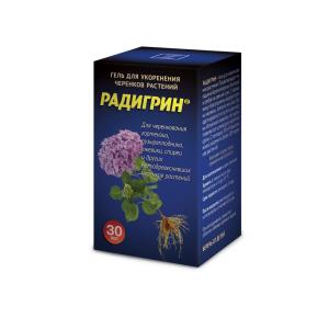 для укоренения 30мл Цион Радигрин гель для черенков полуодревесневших растений 2/12 ЦР