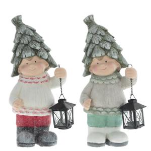 Фигурка декоративная Мальчик, L22 W17 H45 см, 2в.