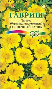 Бархатцы откл. Солнечный Лучик 7шт 20-30см (Гавриш)