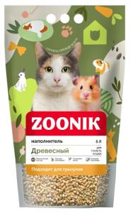 Наполнитель древесный 5л/Зооник