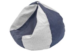 Дарэленд лежак круглый мягкий стеганая NAVY 