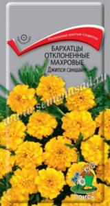 Бархатцы откл.Джипси саншайн махровые ( ЦВ) (