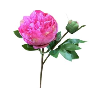 Искусственные цветы Пион, H55 см 