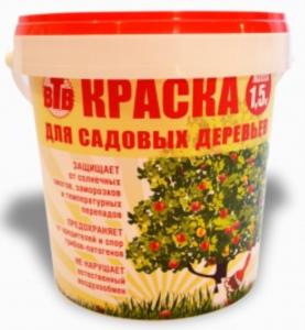 Краска для садовых деревьев ВТВ 1,5кг 1-12 СТС 