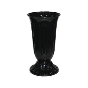 Вазон под срезку Флавия 12л черный d27 h52см