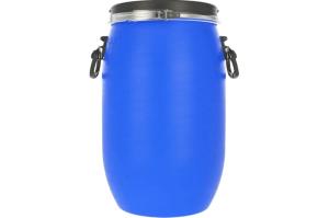 Бочка-бак  30л синяя круглая dгорл.25,3см 