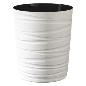 Модерн Медиум кашпо со вставкой 15л d30 h36см Белый -5