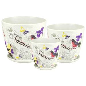 Бутон Декупаж (102) из 3-х  d12см,18см,21см