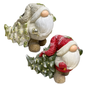 Фигурка декоративная Гном с подсветкой