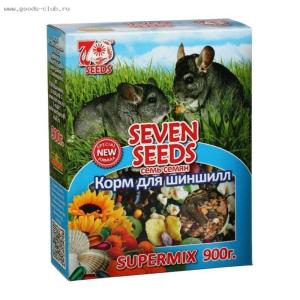 Корм д-шиншилл SUPERMIX SEVEN SEEDS (Семь семян) 900г-6 Корм д-шиншилл SUPERMIX SEVEN SEEDS (Семь семян) 900г-6