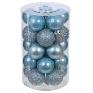 Декор подвесной Шар, набор из 25-ти шт, D 3 см, L8 W8 H13 см