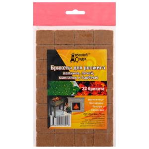 Брикет для розжига 200гр 32 кубика-54 ДС
