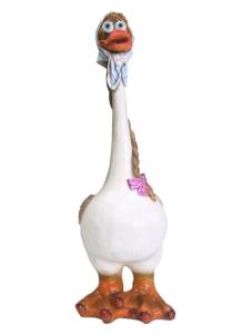 Гусь в платочке L34W25H75 см (ПОЛИСТОУН) Гусь в платочке L34W25H75 см (ПОЛИСТОУН)