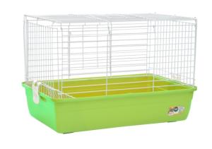 Клетка T1-1G для мелких животных, эмаль, зеленая, 600*355*400мм, Triol