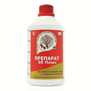 Препарат 30 плюс 0,5л от зимующих насеком 2-11 ЗАС