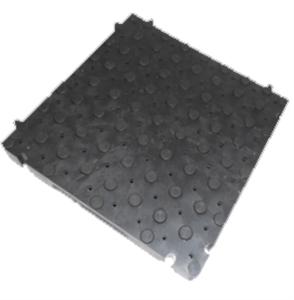 Плитка ландшафтная (граненый круг)Бел