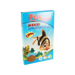 корм д-рыб Рыбята Меню Гранулы кор.30г-550 Зоомир