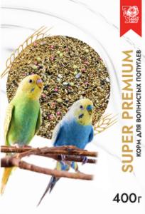 Корм д-попугаев волнистых 400г SUPERPREMIUM SEVEN SEEDS (Семь семян)-12