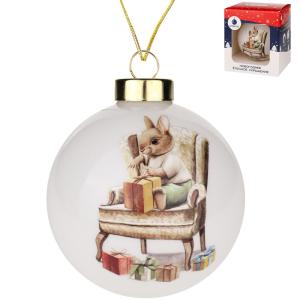 Шар Винтажный зайка D 8см 