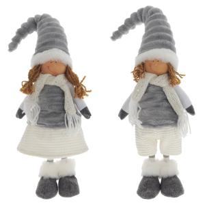 Игрушка набивная Мальчик-Девочка, L15 W10 H53 см, 2в.