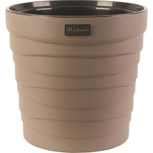 Бархан кашпо со вставкой 7,5л d26,5 h25см Мокачино -8