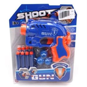 Игрушечное оружие Бластер Shoot Gun с мягкими пулями и шариками