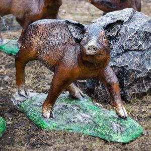 Фигура садовая Кабаненок (ПОЛИСТОУН)