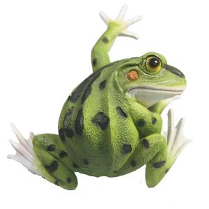 Фигура садовая Лягушка навесная (ПОЛИСТОУН) 