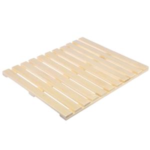 Решетка для бани(липа) на пол 60х70см-5 ЛГ