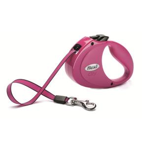 рулетка-поводок Flexi CITY  2м до 35кг РОЗОВЫЙ (ременной,пов-рул.д-собак) 1-20   15704