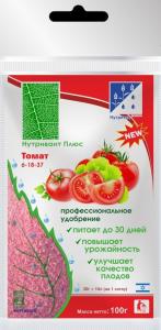 ВРУ для томатов  30г Нутривант Плюс (NPК-6:18:37) 3/30 НТМ