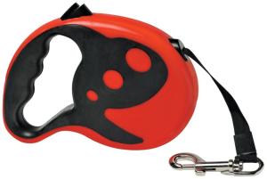 Рулетка-поводок 5м до 50кг Лента Сине-Голубая