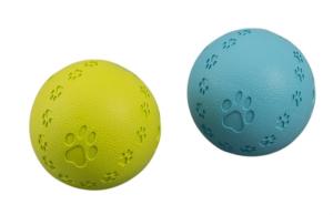 Игрушка-пищалка NUNBELL д/собак Мяч d=7.5см 100г, микс арт.2026-1397 Код277465