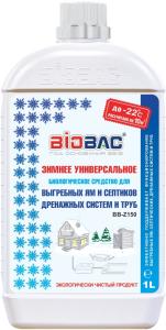 Средство д-выгр.ям и септиков, дренажных систем труб Зимнее 1л БиоБак 3-12 ББ