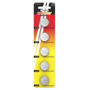 Батарейки Трофи CR2032-5BL ENERGY POWER Литиевые блистер 5 шт