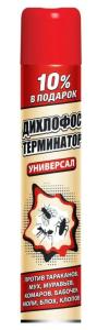 Дихлофос (180см3) Терминатор (от летающ. и ползающ.) -24 Бел