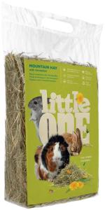 Лакомство д-грызунов Little One (Литтл Ван) Горное сено с одуванчиком непресованное 400г