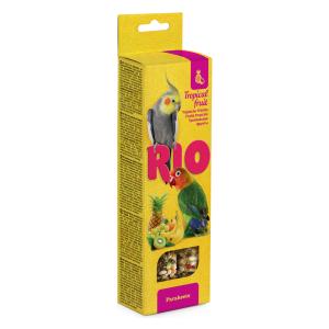 Палочки д/попугаев средних RIO с  тропическими фруктами 2шт