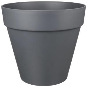 Эстрагон кашпо со вставкой 10л d28см серый Tarragon /8