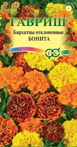 Бархатцы откл.Бонита 0,3г.-30см- Гавриш