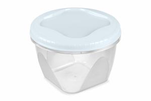 Контейнер 0,45л "Тондо" с завинчивающейся крышкой светло-голубой/24 МАР