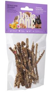 Лакомства д-грызунов Лакомые ветви c лепестками и травами 35г Little One (Литтл Ван)-6