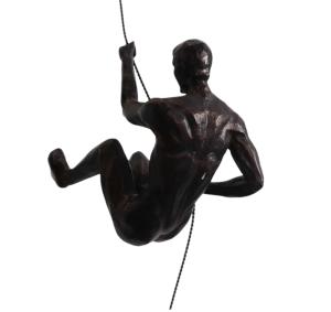 Фигурки метал Титан спускающийся со скалы 11*13*15 см Китай