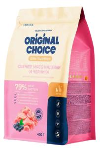 ORIGINAL CHOICE Kitten 400 г полнорационный сухой корм для котят, беременных и кормящих кошек со све