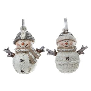Декор подвесной Снеговик L8 W4 H8,5 см, 2в.