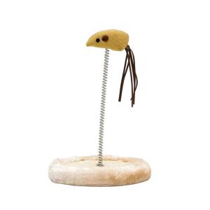 Игрушка д-кошек Мышка на пружинке h=25см d=16см арт.10922-0224 Код268051
