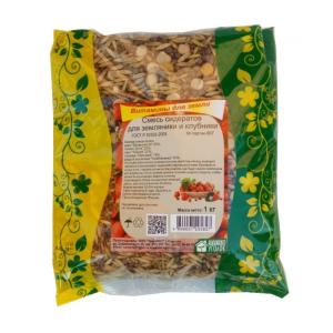 Смесь сидератов для земляники и клубники (вика, чечевица, овес,горчица, редька) 1кг (Зеленый уголок)